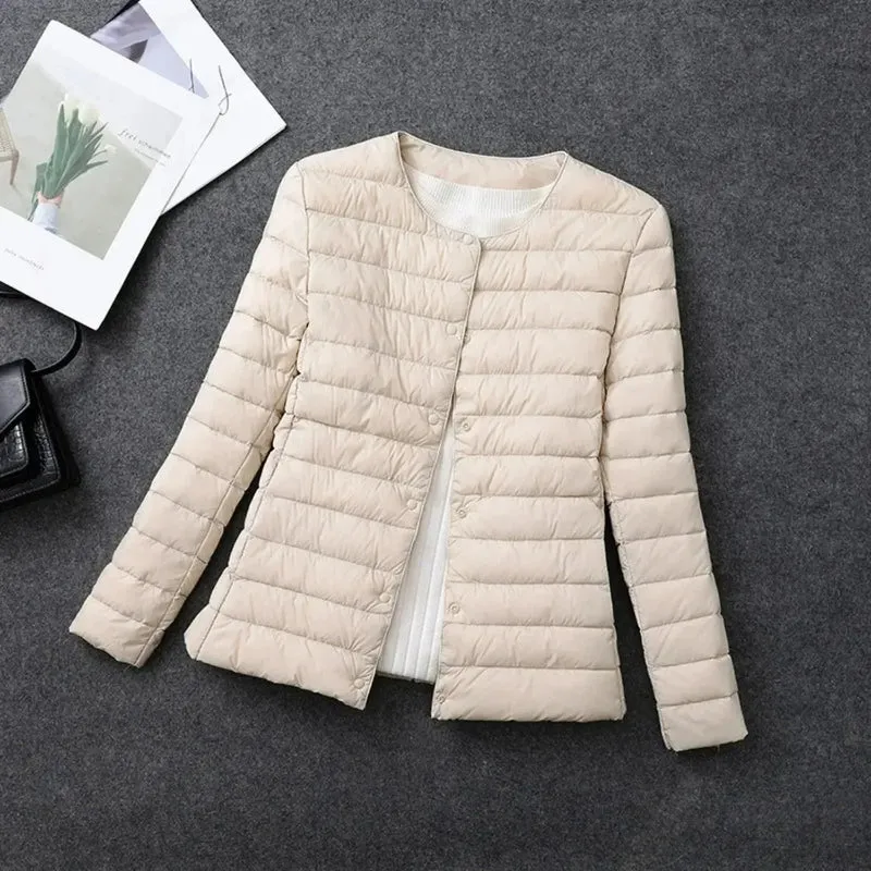 Drune | Damen Ultraleichte Gesteppte Daunenjacke