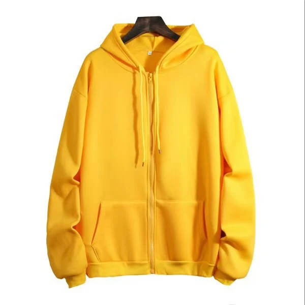 Damen Kapuzenjacke mit durchgehendem Reißverschluss und praktischen Kängurutaschen Drune