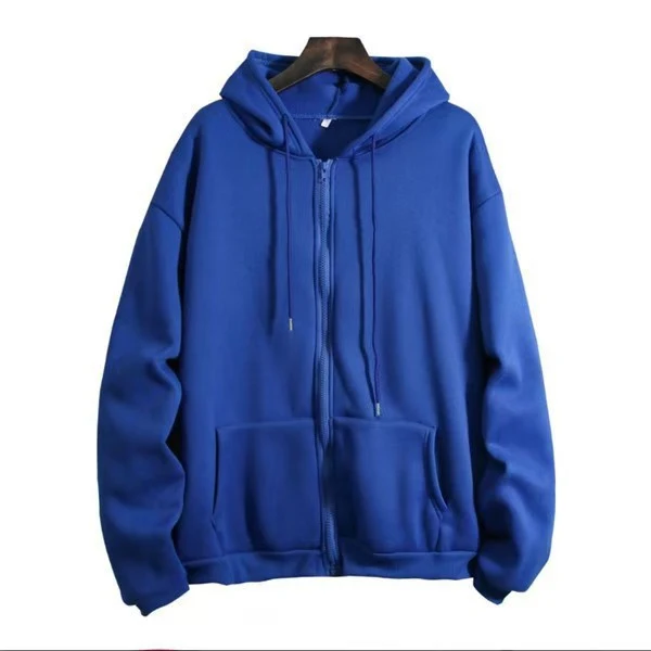 Damen Kapuzenjacke mit durchgehendem Reißverschluss und praktischen Kängurutaschen Drune