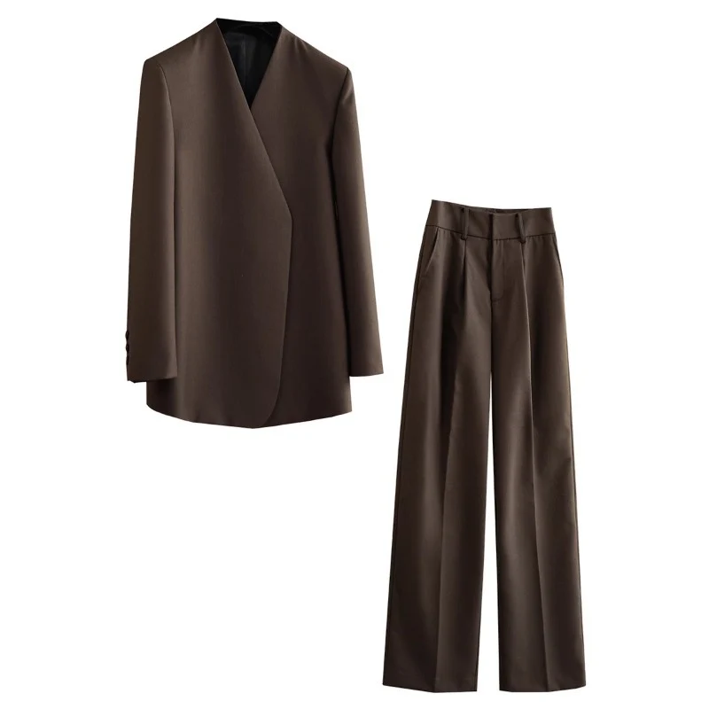 Damen Modisches und elegantes Blazer-Set Drune