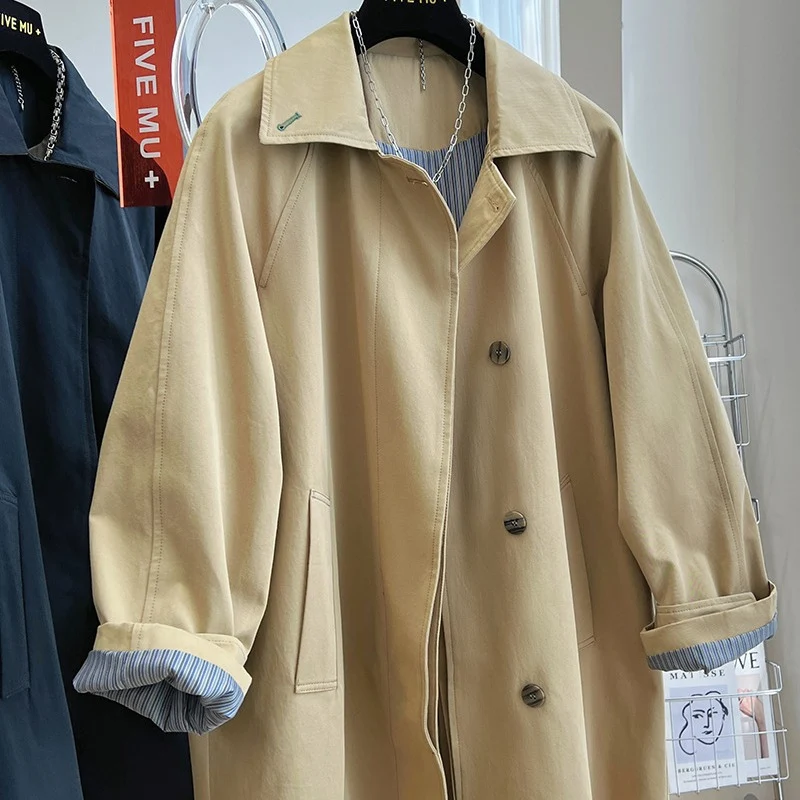 Damen Modischer Übergangsblazer mit Hochkragen Drune