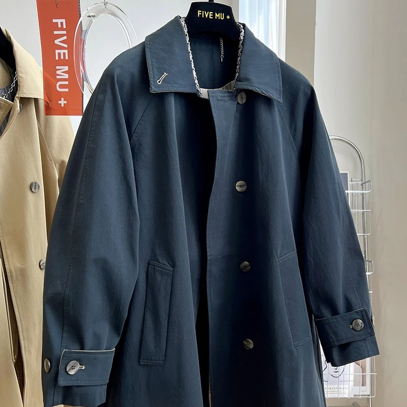 Damen Modischer Übergangsblazer mit Hochkragen Drune