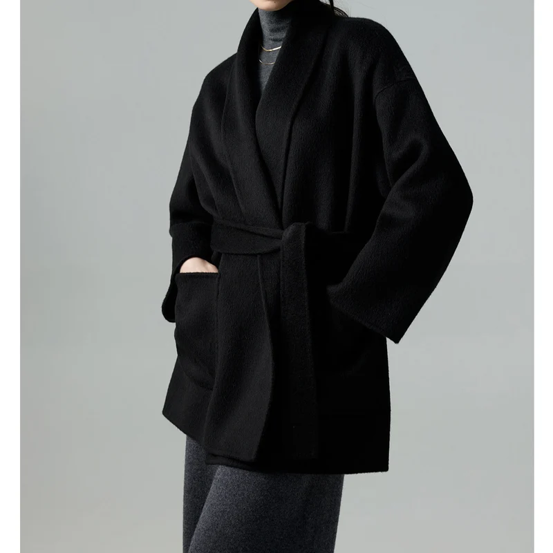 Damen Modischer Oversized-Blazer mit praktischen Taschen Drune