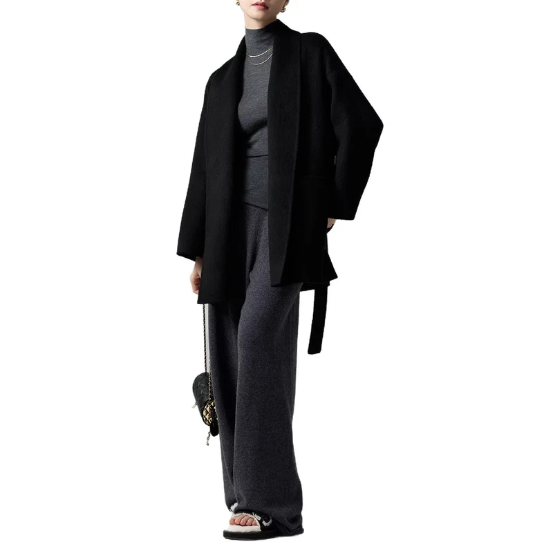 Damen Modischer Oversized-Blazer mit praktischen Taschen Drune