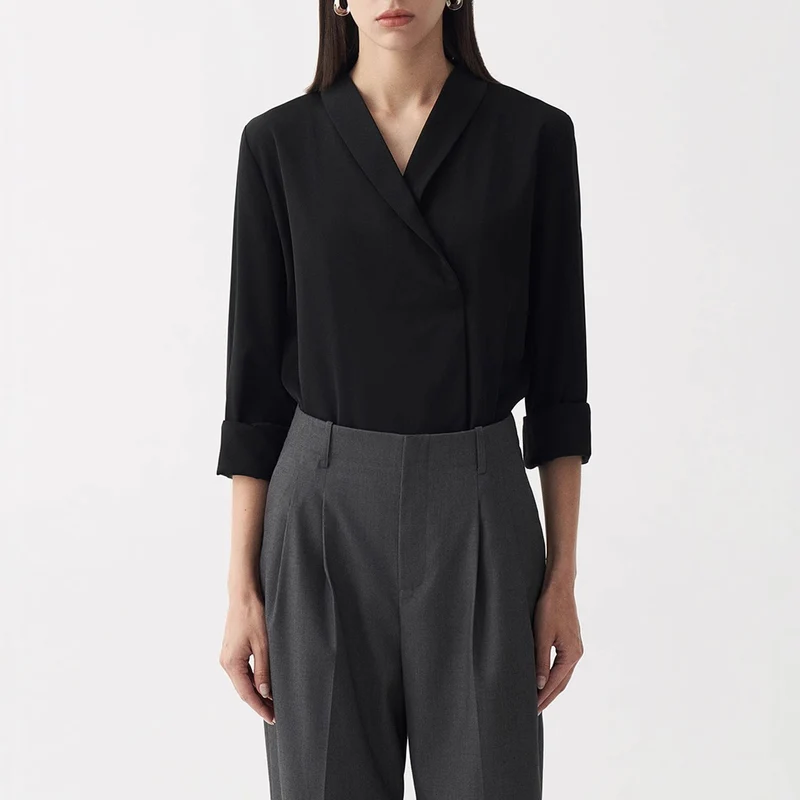 Damen Modischer Blazer mit modernem Schnitt Drune