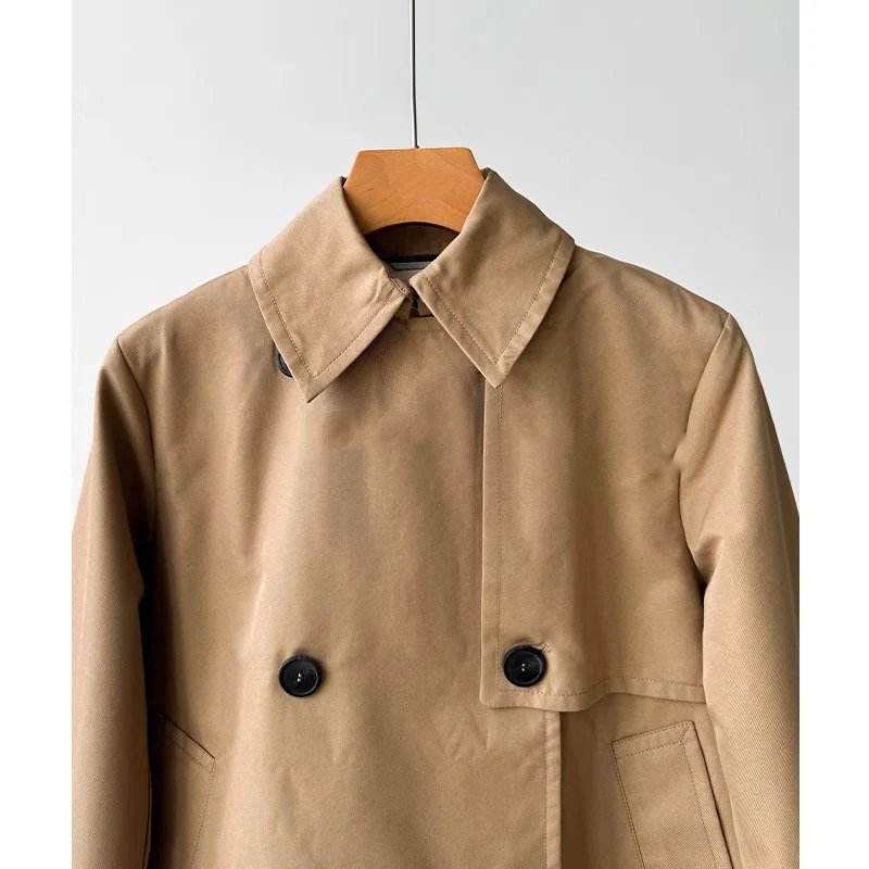 Damen Modische und modifizierbare Trenchjacke Drune