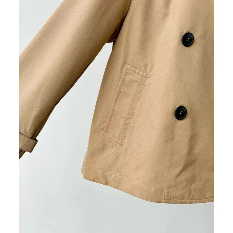 Damen Modische und modifizierbare Trenchjacke Drune