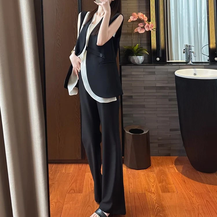 Damen Modische und elegante Weste Drune