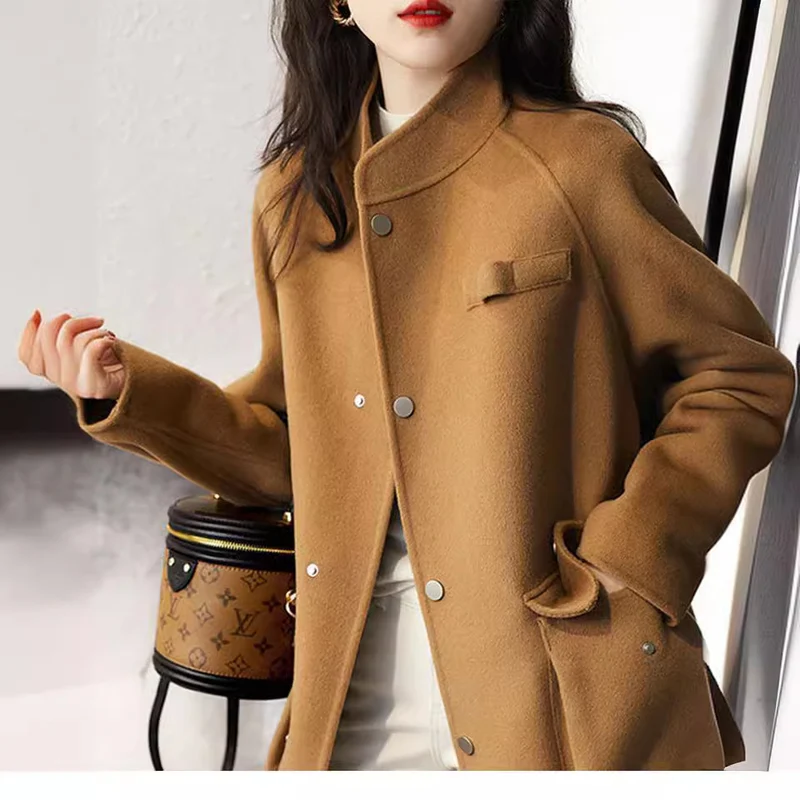 Damen modische Übergangsjacke mit praktischen Taschen Drune