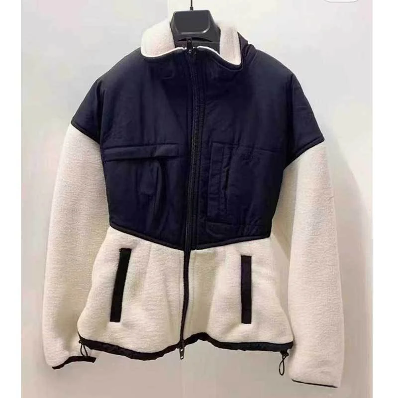 Damen modische Übergangsjacke mit hochgeschlossenem Kragen und praktischen Taschen Drune