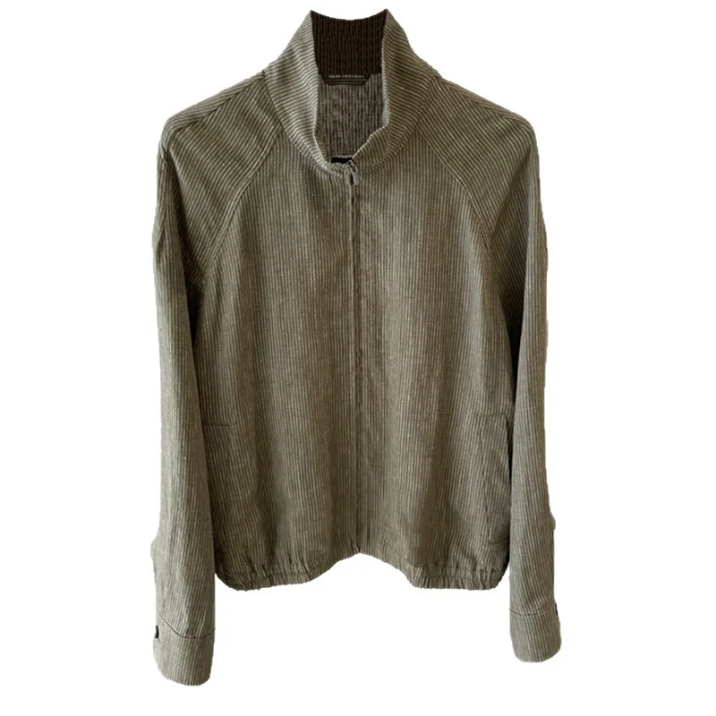 Damen Modische Steppjacke mit hohem Kragen Drune 1789268837
