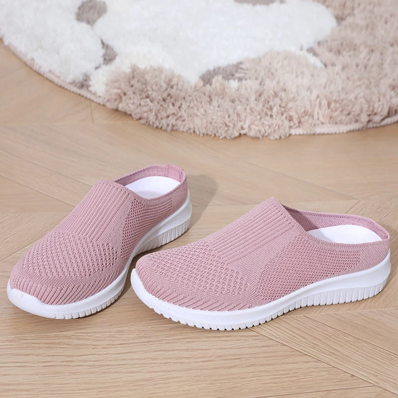 Damen bequeme und atmungsaktive Slip-On Sneaker Drune