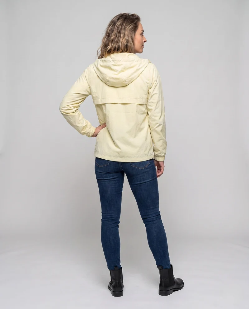Damen leichte Funktionsjacke mit verstellbarer Kapuze und praktischen Taschen Drune