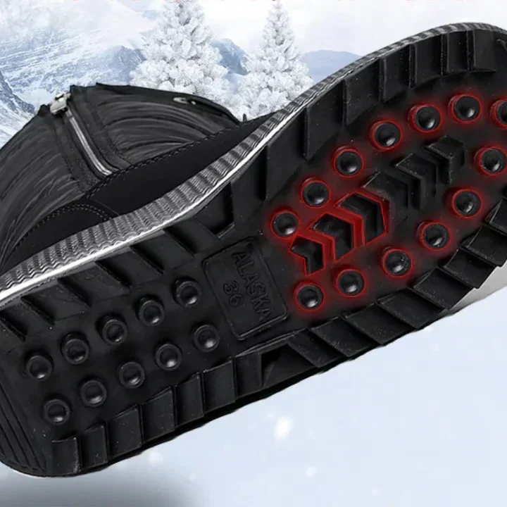 Drune Winter-Schneestiefel