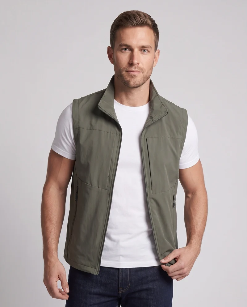 Herren multifunktionale Weste mit vielen Taschen Drune