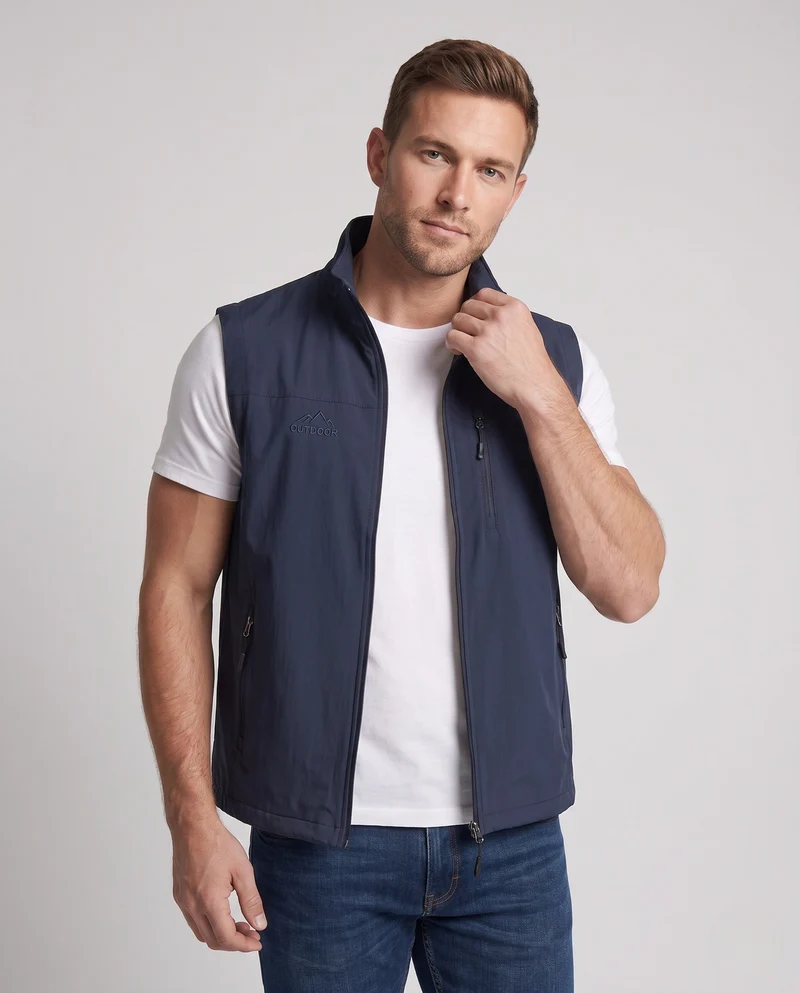 Herren Praktisches Funktionsweste Drune