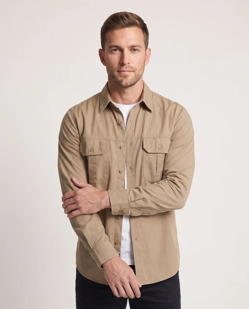 Praktische Utility-Hemdjacke für Herren Drune