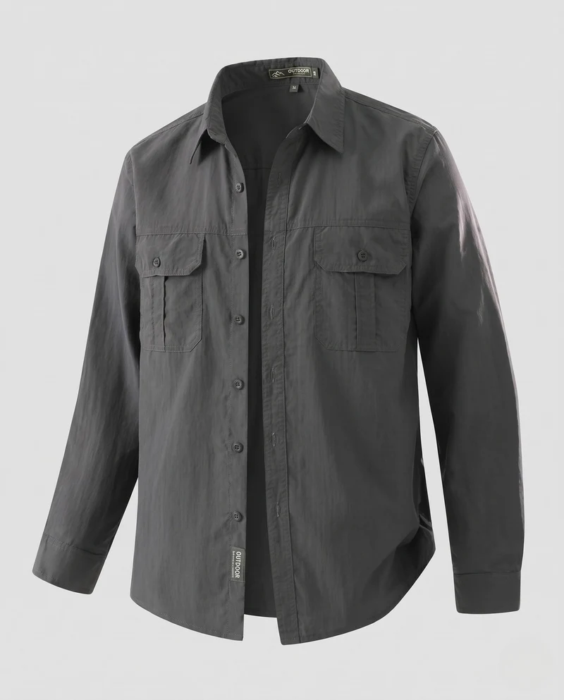 Praktische Utility-Hemdjacke für Herren Drune