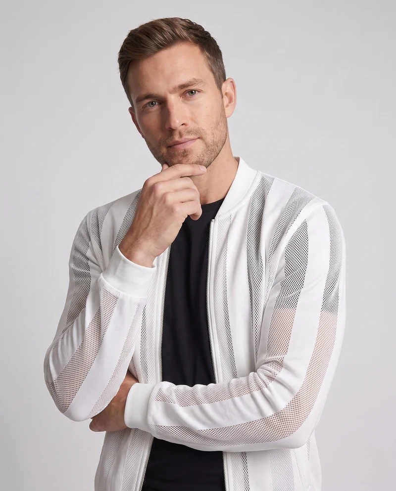 Herren Sportjacke mit atmungsaktiven Einsätzen Drune