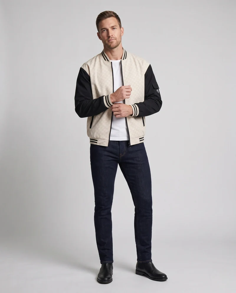 Herren Sportliche Bomberjacke Drune 1787796536