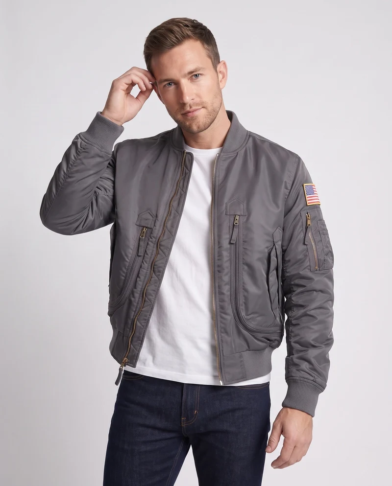 Herren Sportliche Bomberjacke Drune 1787796687