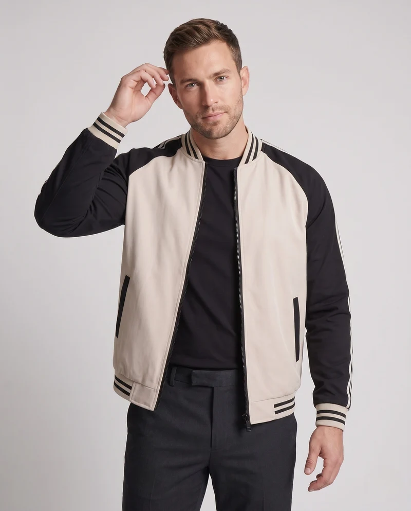 Herren Sport-Bomberjacke mit hochwertigem Innenfutter Drune