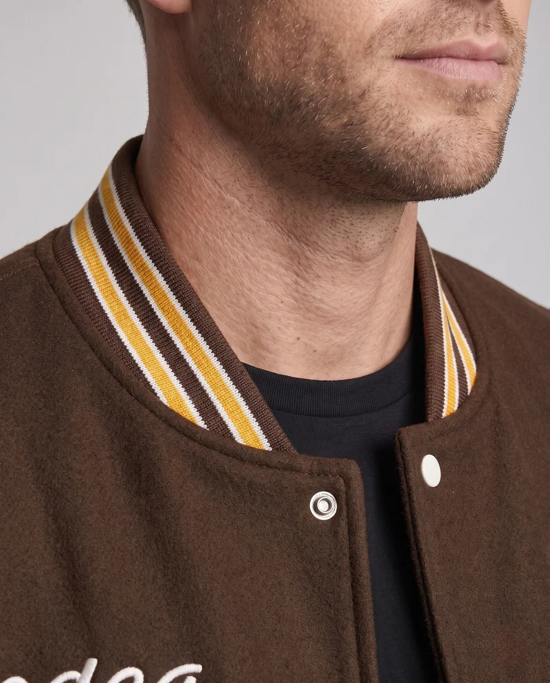Herren Sportliche Collegejacke Drune