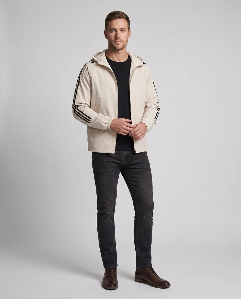 Herren Sportliche Freizeitjacke Drune