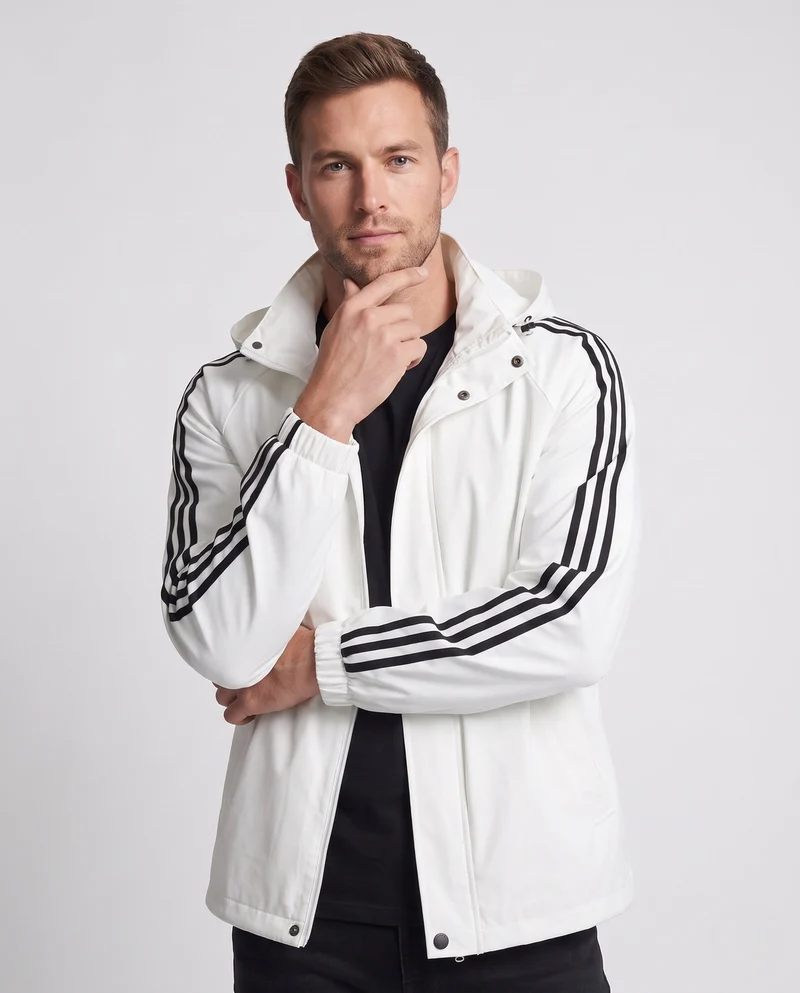 Sportliche funktionale Herrenjacke mit Kapuze Drune