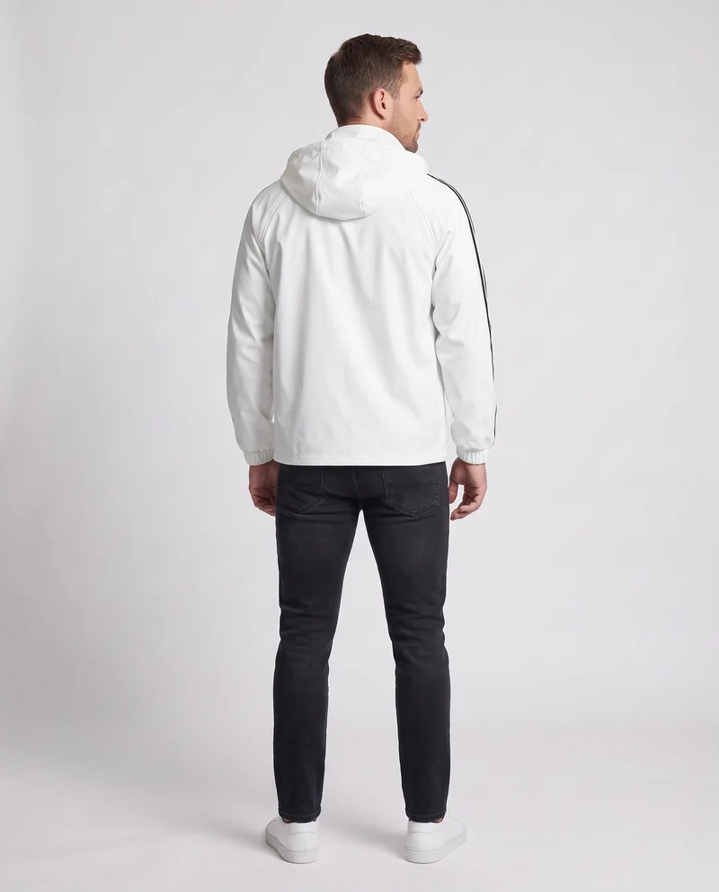 Sportliche funktionale Herrenjacke mit Kapuze Drune