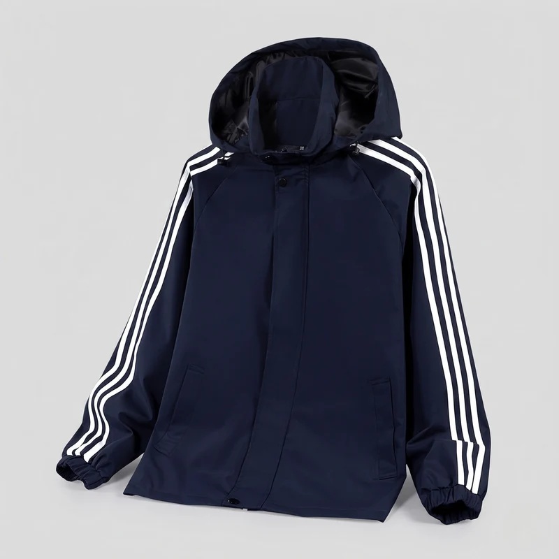 Sportliche funktionale Herrenjacke mit Kapuze Drune