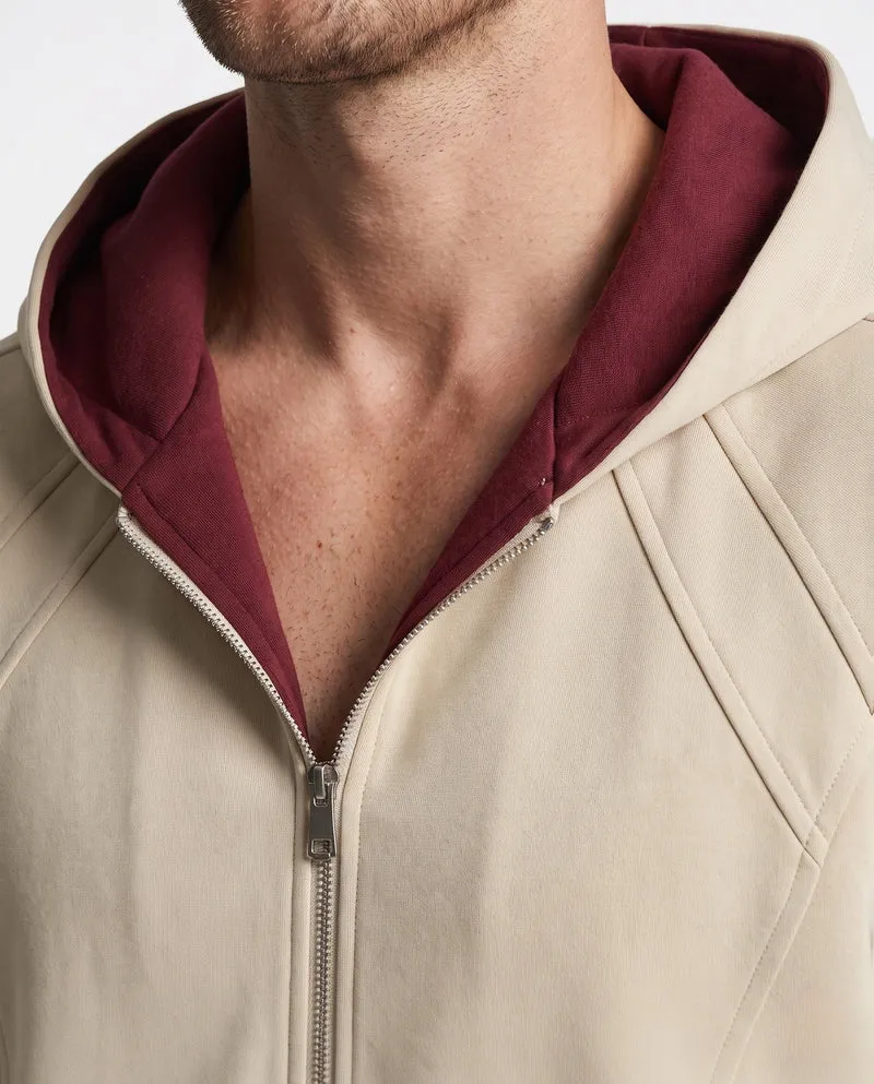 Herren Sportlicher Hoodie Jacke Drune