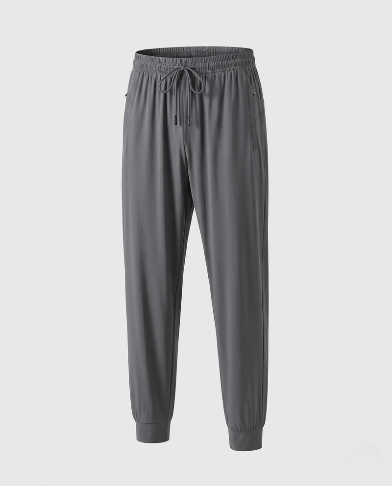 Herren Sport Jogginghose mit seitlichem Reißverschluss Drune