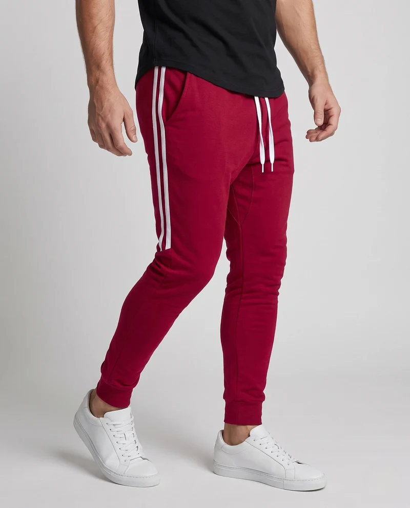 Herren Sportliche Jogginghosen mit Seitenstreifen Drune