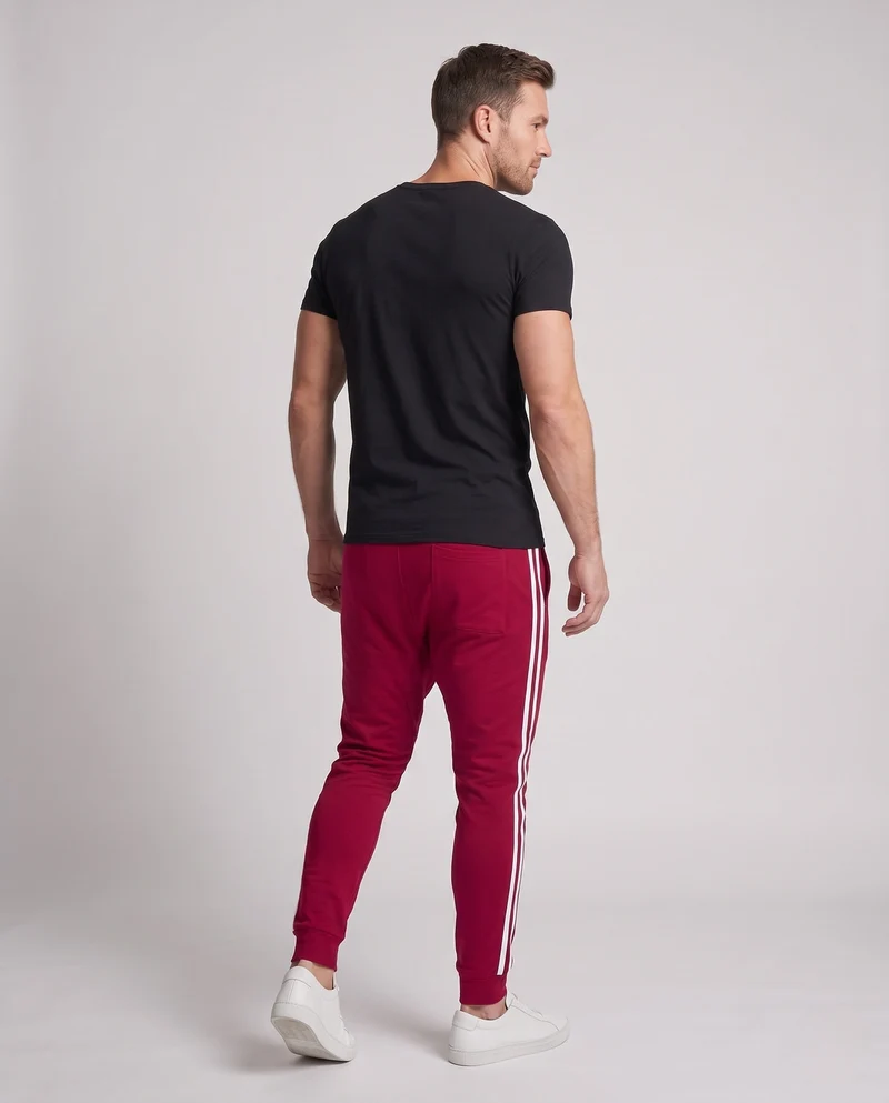 Herren Sportliche Jogginghosen mit Seitenstreifen Drune