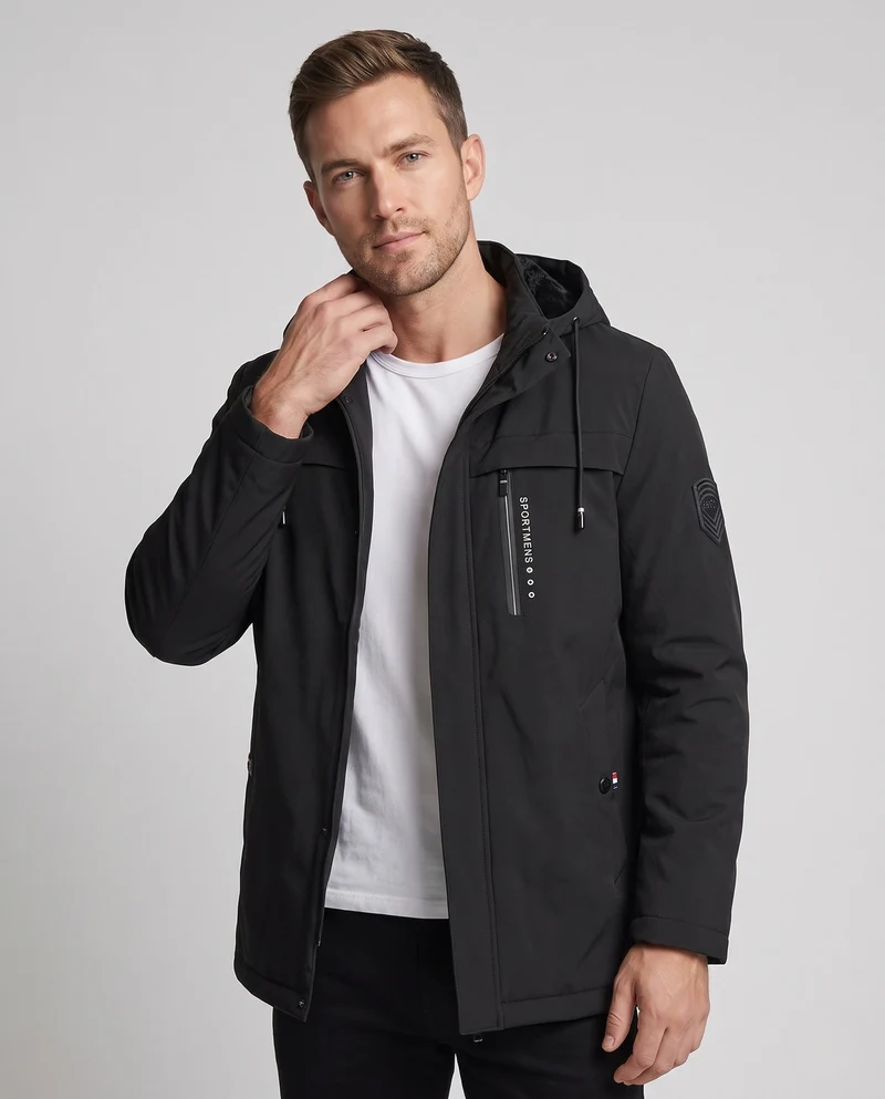 Herren Sportliche Outdoor-Jacke Drune