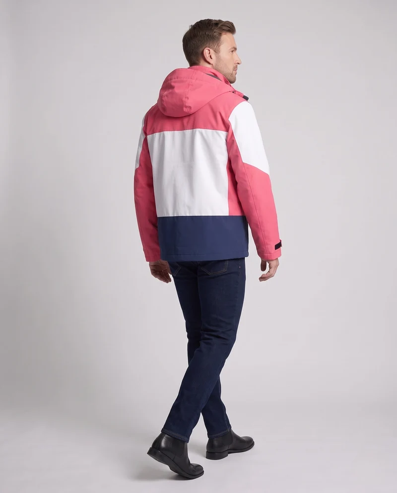 Herren Sport Outdoor Jacke mit verstellbarem Kapuzen Design Drune