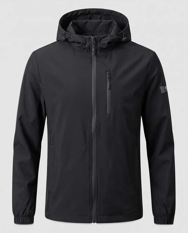 Männliche sportliche Trainingsjacke mit passender Jogginghose Drune