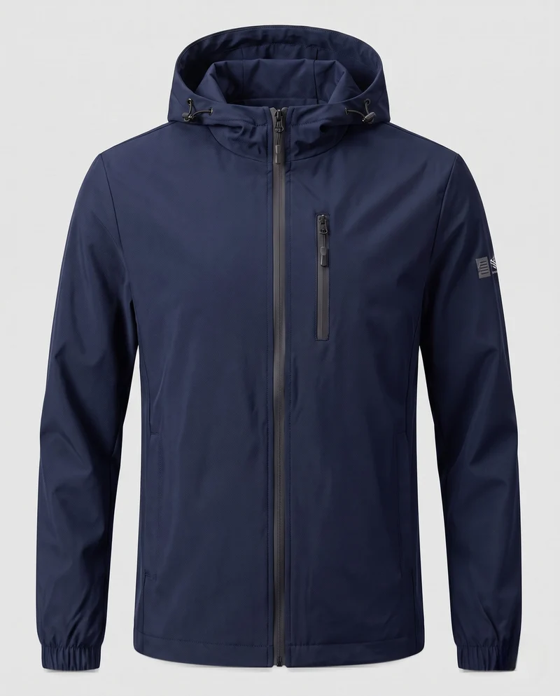 Männliche sportliche Trainingsjacke mit passender Jogginghose Drune