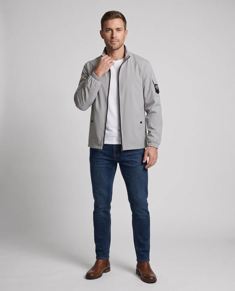 Männer Sportliche Übergangsjacke Drune 1787797217