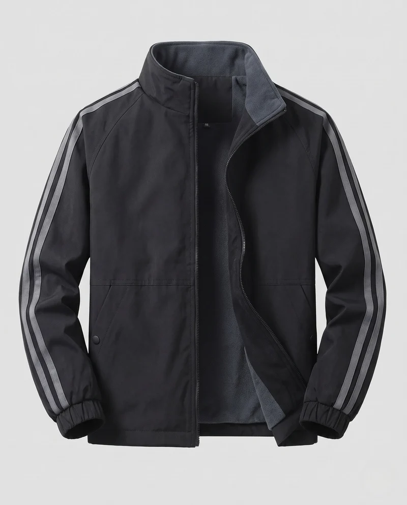 Männermode Übergangsjacke sportlich mit praktischen Taschen Drune