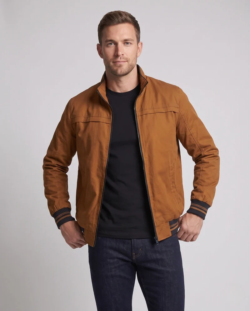 Männer Sportliche Übergangsjacke mit Reißverschluss Drune