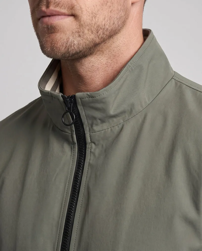 Sportliche Herren Übergangsjacke mit Streifendetails Drune