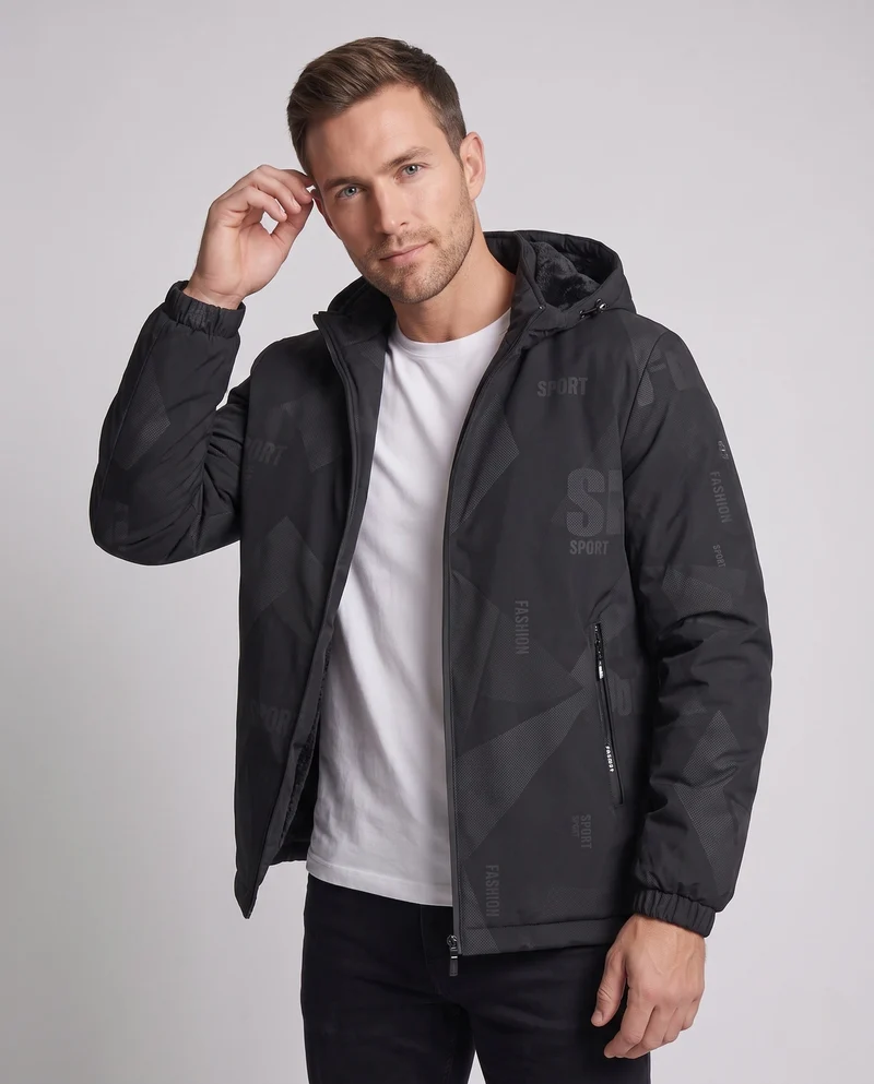 Sportliche Winterjacke für Herren mit Fleece-Futter Drune