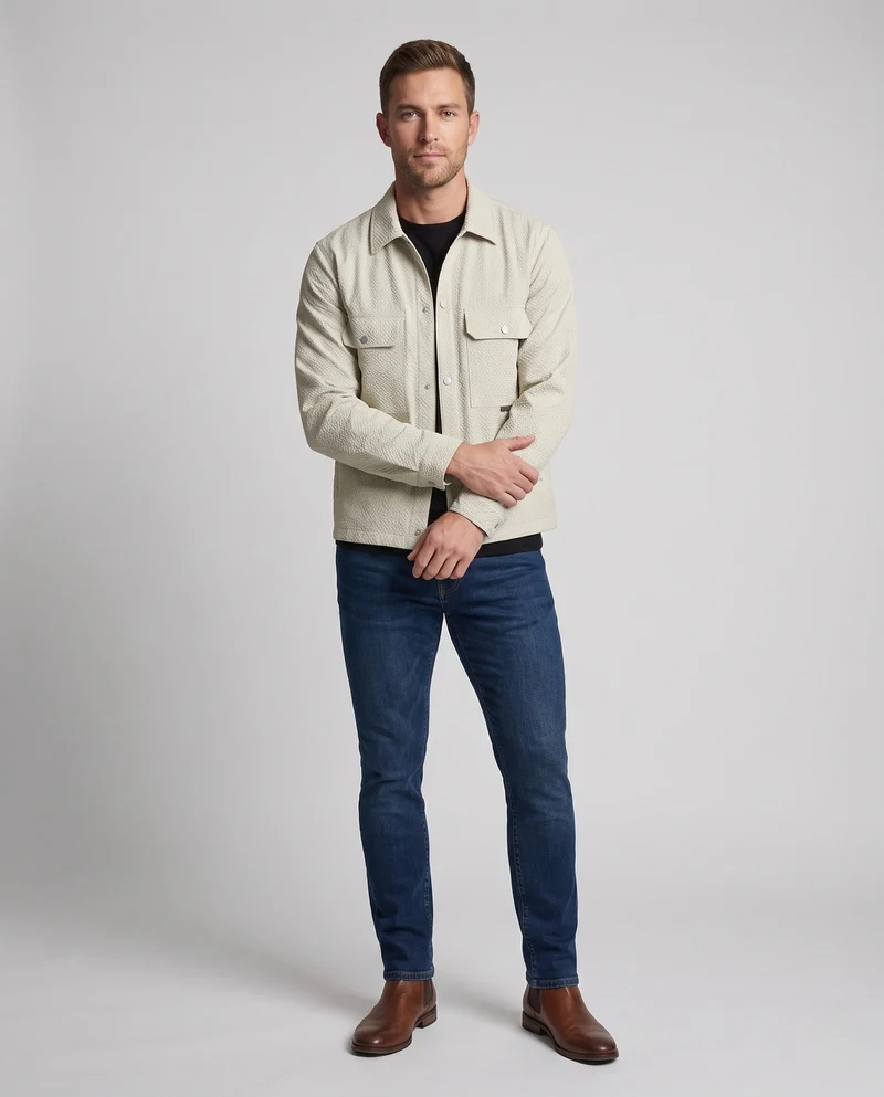Herren Stilvolle Utility Jacke Drune
