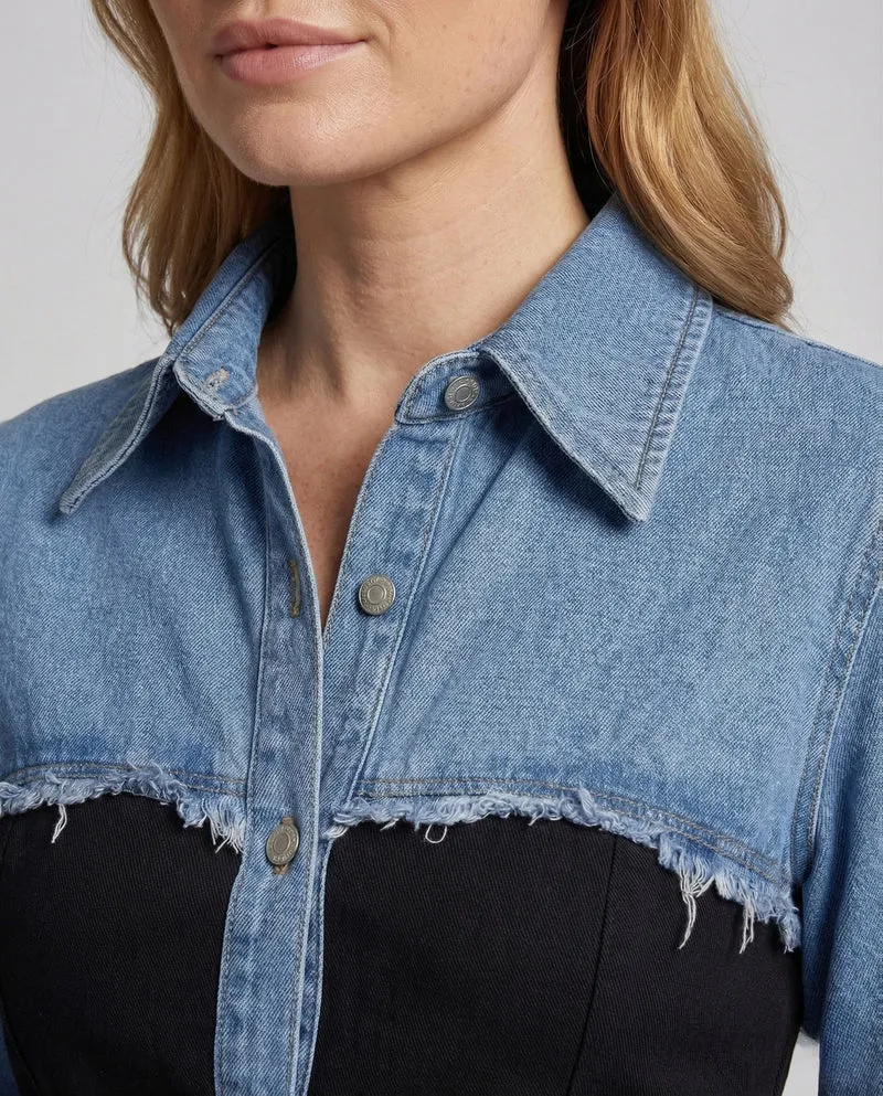 Damen Jeans Set Jacke Jogginghose