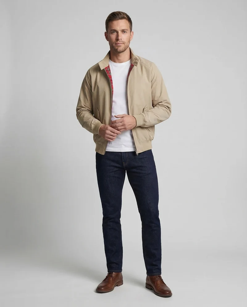 Herren Harrington Jacke Winddicht