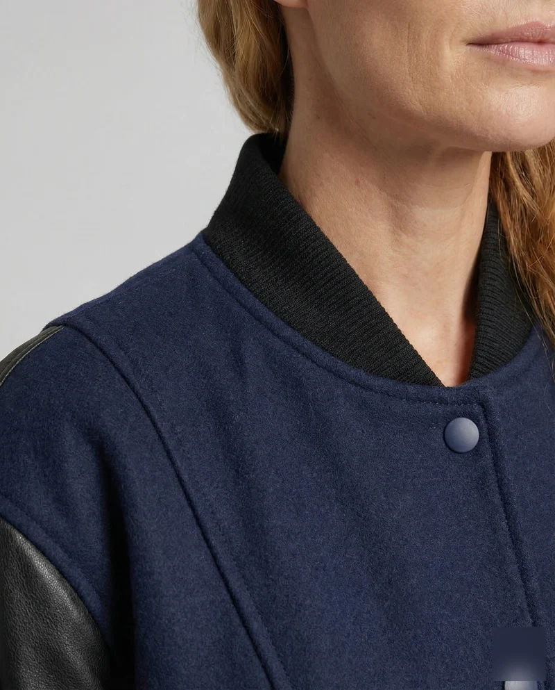 Damen Varsity Jacke Oversize