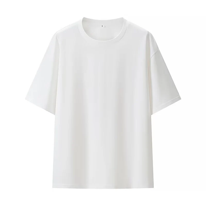 Unisex Oversize T-Shirt mit Rundhalsausschnitt und überschnittenen Schultern Drune