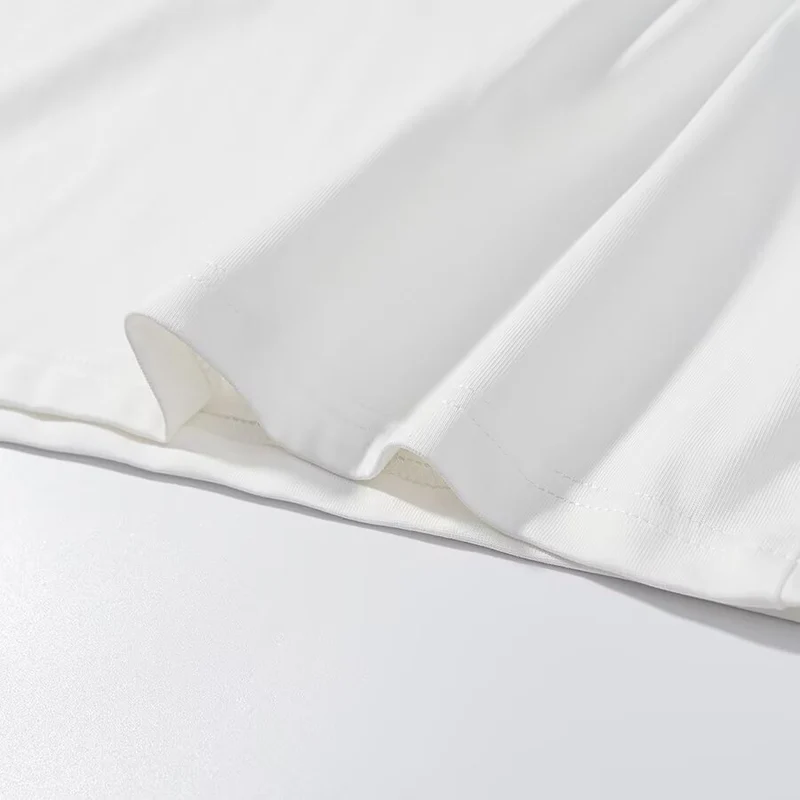 Unisex Oversize T-Shirt mit Rundhalsausschnitt und überschnittenen Schultern Drune